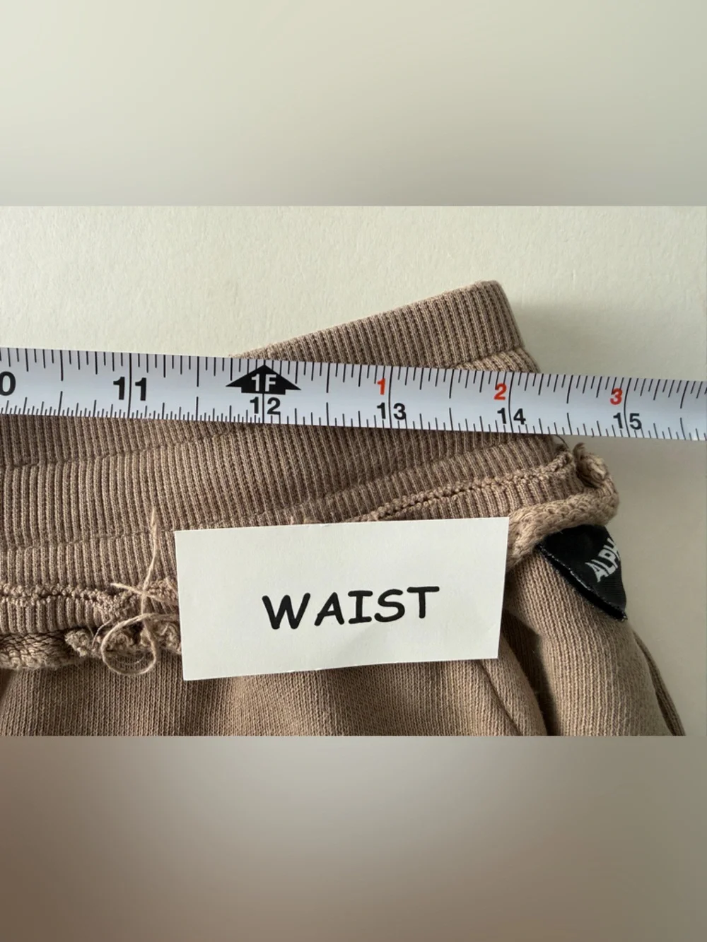 Alphalete Joggers Sweatpants Women's Medium Brown Very Terry French Terry Cotton - Picture 9 of 14